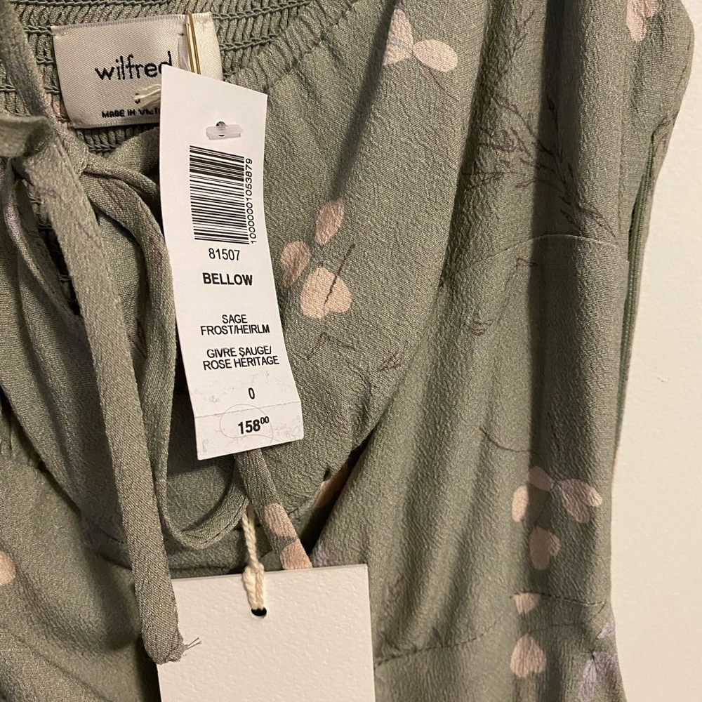 Wilfred Bellow dress NWT